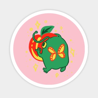 Peachy fairy froggy Magnet